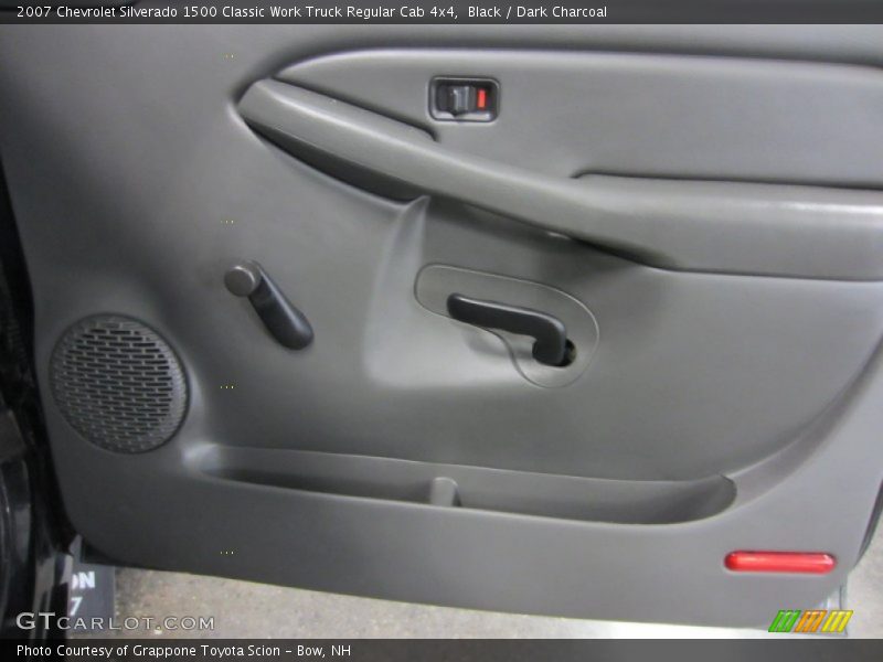 Black / Dark Charcoal 2007 Chevrolet Silverado 1500 Classic Work Truck Regular Cab 4x4