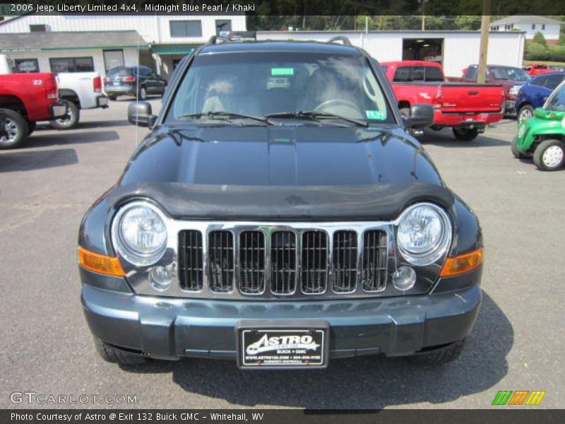 Midnight Blue Pearl / Khaki 2006 Jeep Liberty Limited 4x4