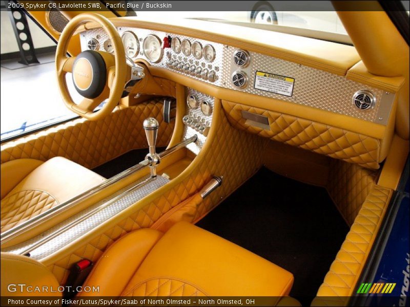  2009 C8 Laviolette SWB Buckskin Interior