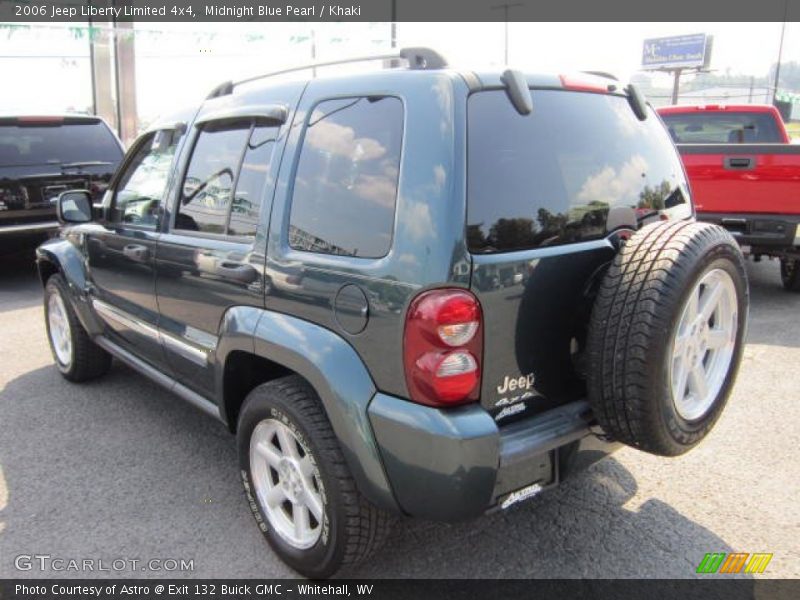 Midnight Blue Pearl / Khaki 2006 Jeep Liberty Limited 4x4