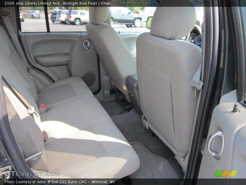 Midnight Blue Pearl / Khaki 2006 Jeep Liberty Limited 4x4