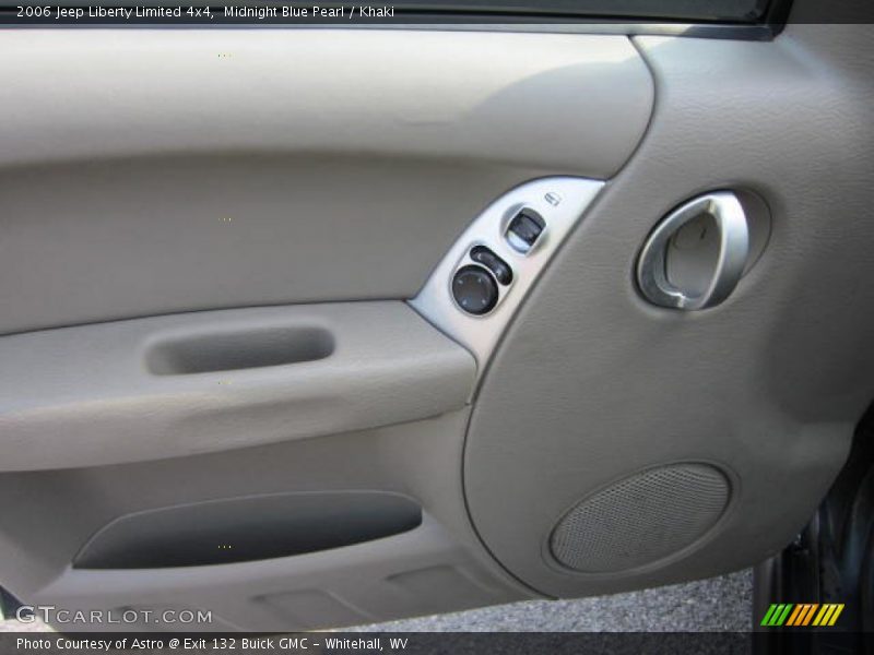 Midnight Blue Pearl / Khaki 2006 Jeep Liberty Limited 4x4