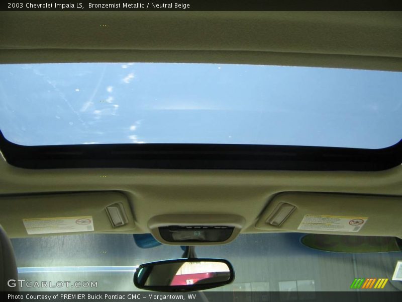 Bronzemist Metallic / Neutral Beige 2003 Chevrolet Impala LS