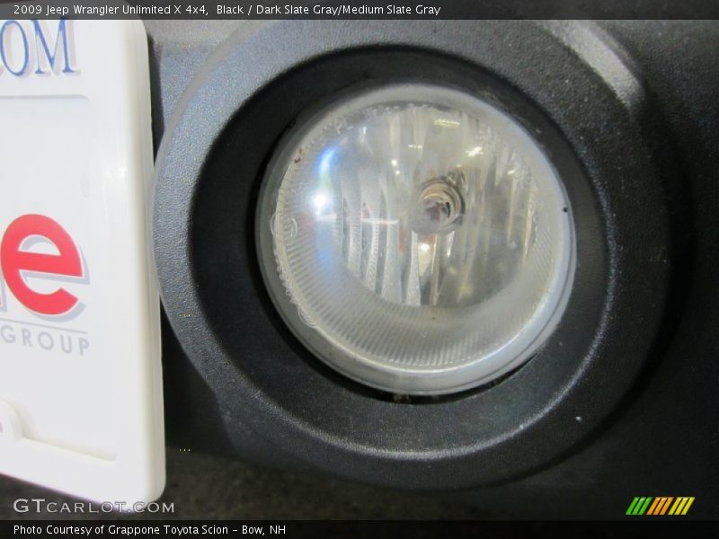Black / Dark Slate Gray/Medium Slate Gray 2009 Jeep Wrangler Unlimited X 4x4