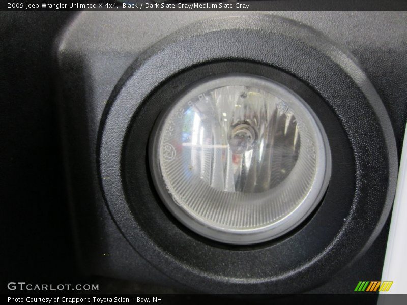 Black / Dark Slate Gray/Medium Slate Gray 2009 Jeep Wrangler Unlimited X 4x4