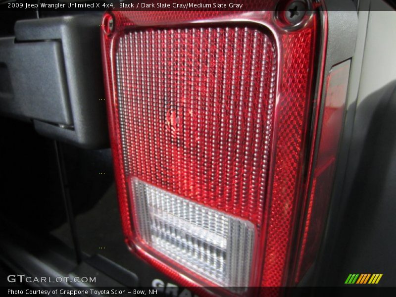 Black / Dark Slate Gray/Medium Slate Gray 2009 Jeep Wrangler Unlimited X 4x4