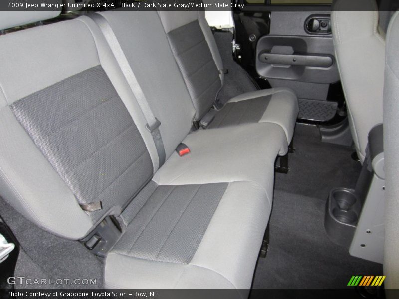 Black / Dark Slate Gray/Medium Slate Gray 2009 Jeep Wrangler Unlimited X 4x4