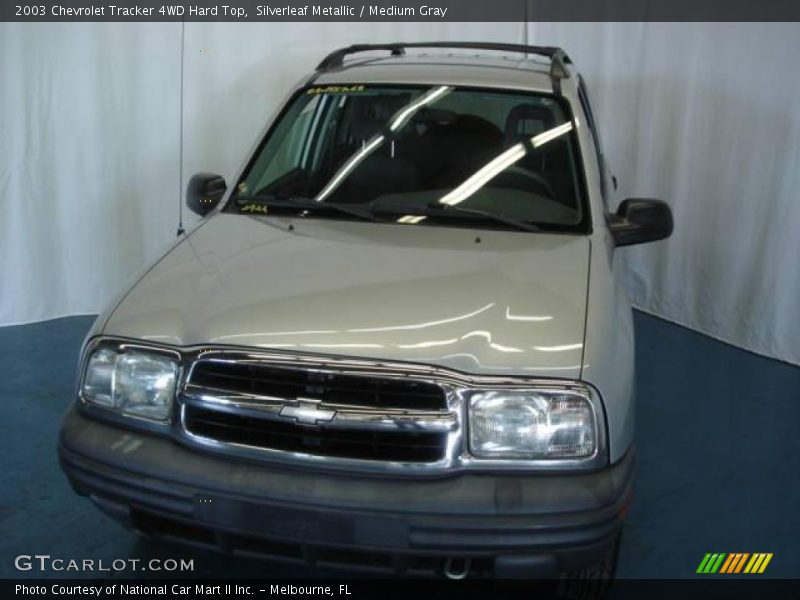 Silverleaf Metallic / Medium Gray 2003 Chevrolet Tracker 4WD Hard Top