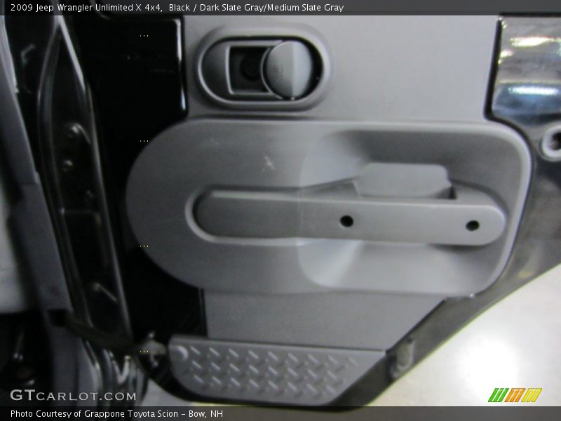 Black / Dark Slate Gray/Medium Slate Gray 2009 Jeep Wrangler Unlimited X 4x4