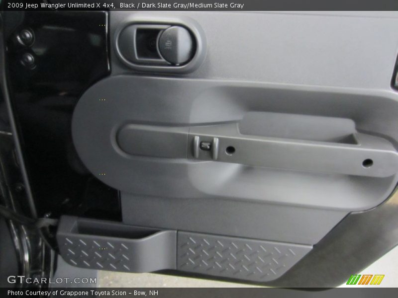Black / Dark Slate Gray/Medium Slate Gray 2009 Jeep Wrangler Unlimited X 4x4