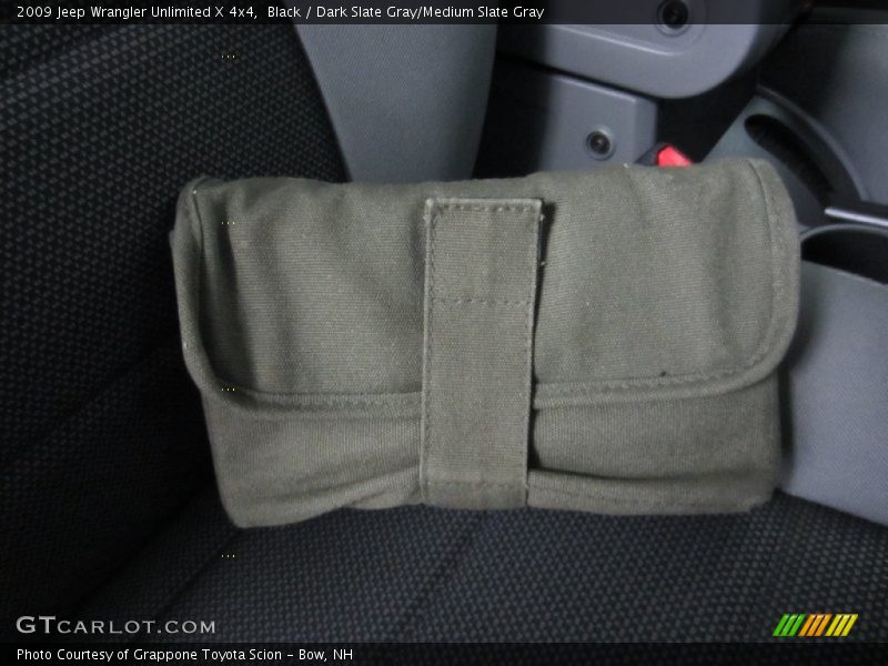 Black / Dark Slate Gray/Medium Slate Gray 2009 Jeep Wrangler Unlimited X 4x4