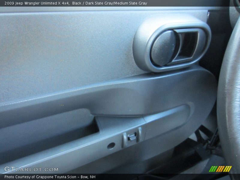 Black / Dark Slate Gray/Medium Slate Gray 2009 Jeep Wrangler Unlimited X 4x4