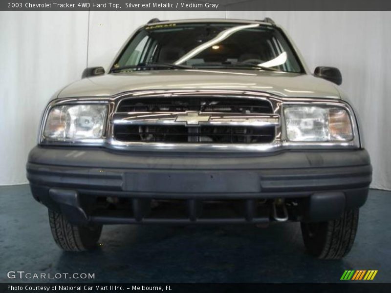 Silverleaf Metallic / Medium Gray 2003 Chevrolet Tracker 4WD Hard Top
