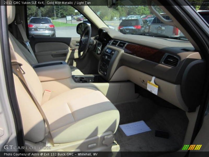 Gold Mist Metallic / Light Tan 2012 GMC Yukon SLE 4x4