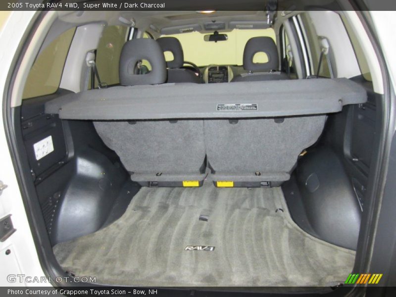 Super White / Dark Charcoal 2005 Toyota RAV4 4WD