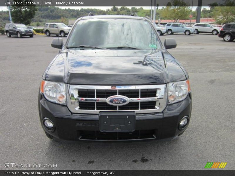 Black / Charcoal 2008 Ford Escape XLT 4WD