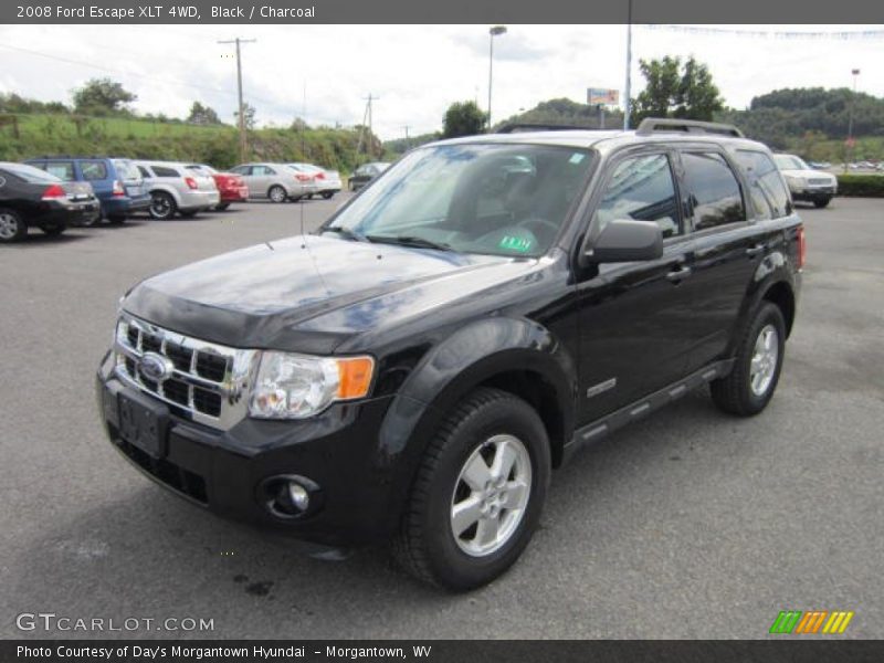 Black / Charcoal 2008 Ford Escape XLT 4WD
