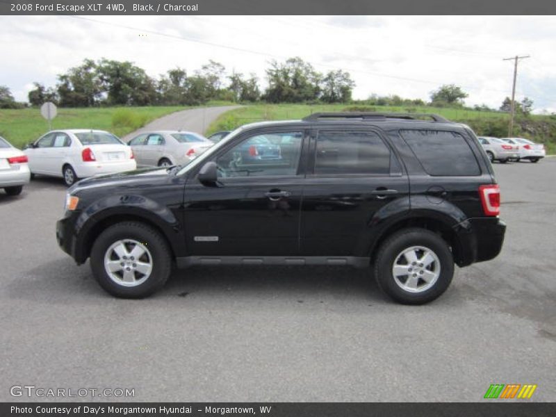Black / Charcoal 2008 Ford Escape XLT 4WD