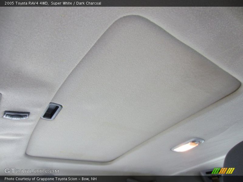 Super White / Dark Charcoal 2005 Toyota RAV4 4WD