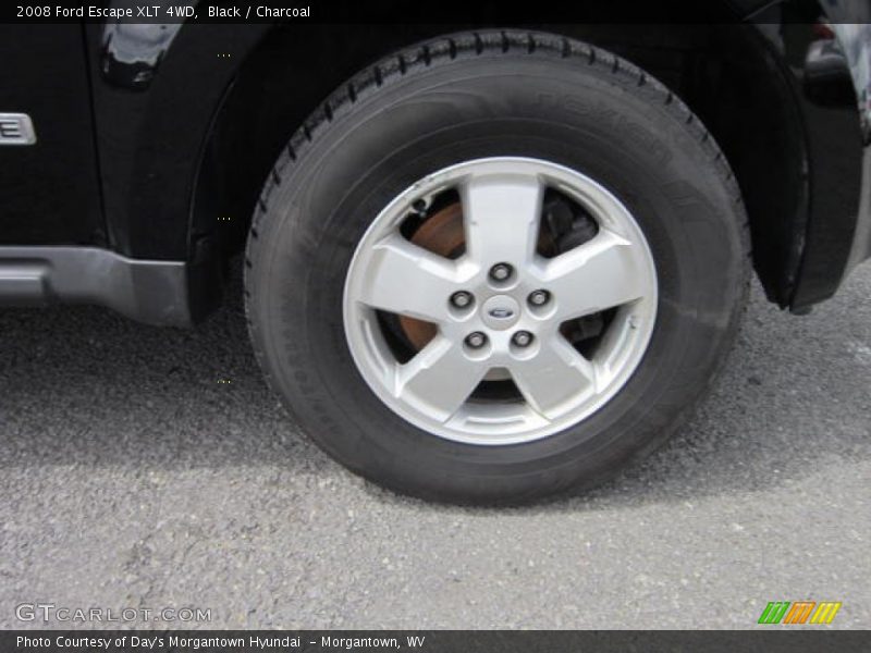 Black / Charcoal 2008 Ford Escape XLT 4WD