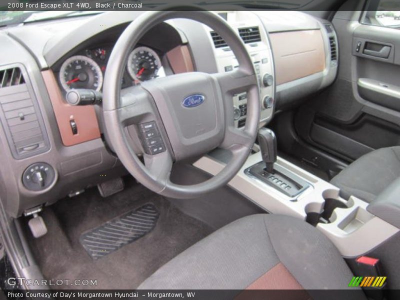 Black / Charcoal 2008 Ford Escape XLT 4WD