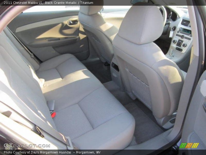 Black Granite Metallic / Titanium 2011 Chevrolet Malibu LS