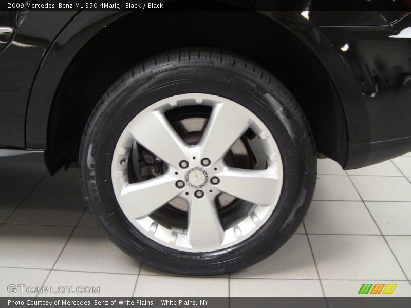 Black / Black 2009 Mercedes-Benz ML 350 4Matic