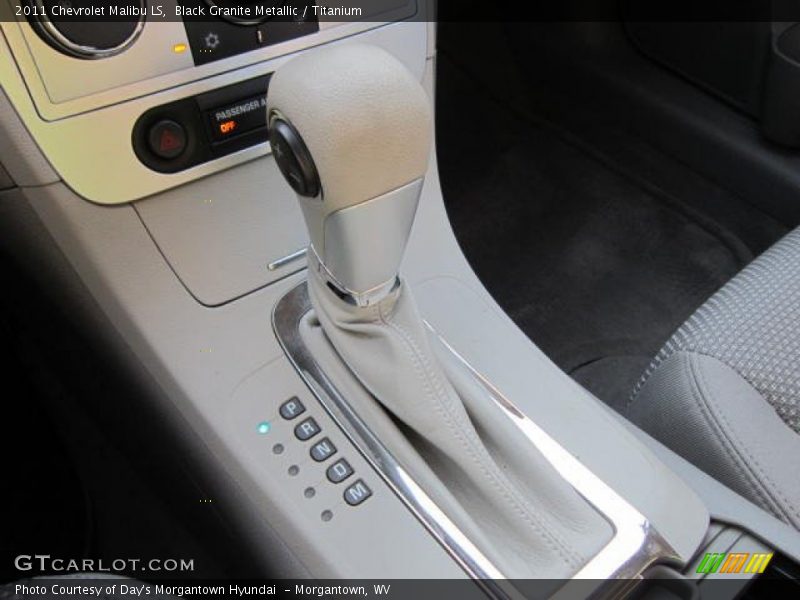 Black Granite Metallic / Titanium 2011 Chevrolet Malibu LS