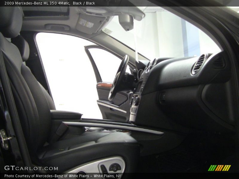 Black / Black 2009 Mercedes-Benz ML 350 4Matic