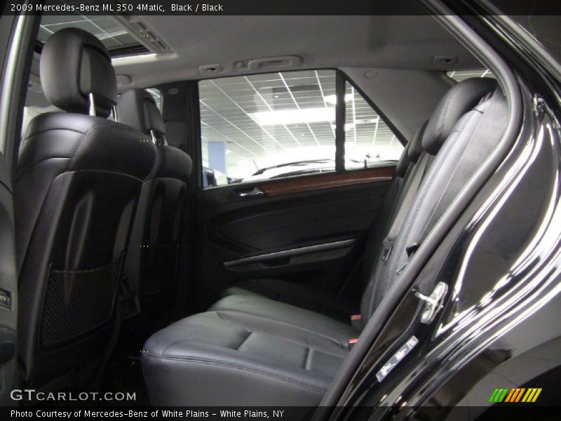 Black / Black 2009 Mercedes-Benz ML 350 4Matic