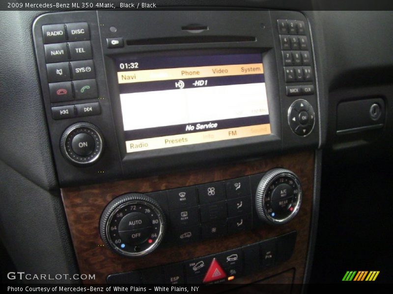 Black / Black 2009 Mercedes-Benz ML 350 4Matic