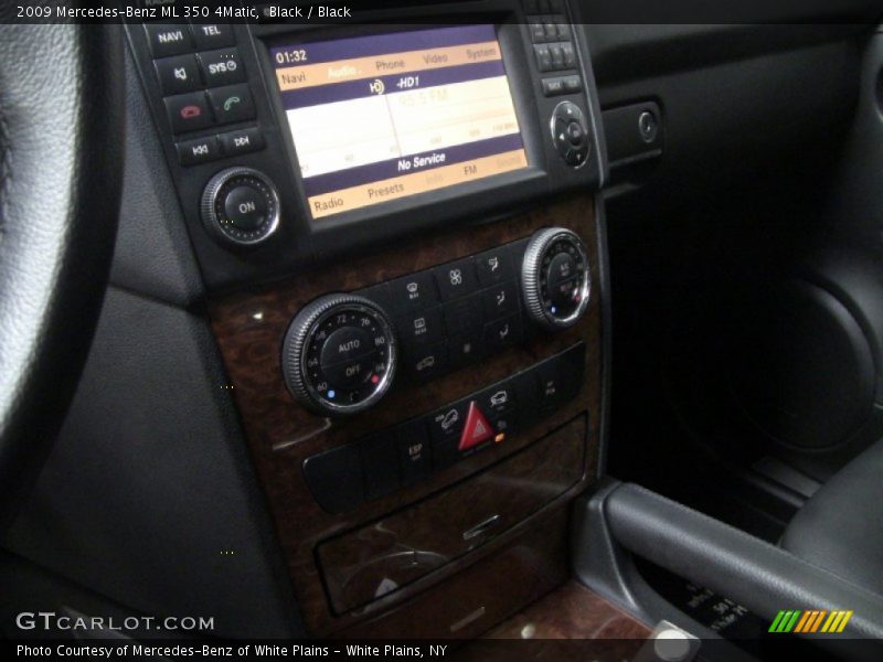 Black / Black 2009 Mercedes-Benz ML 350 4Matic