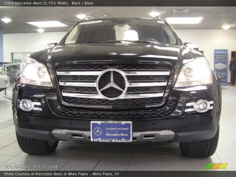 Black / Black 2009 Mercedes-Benz GL 550 4Matic