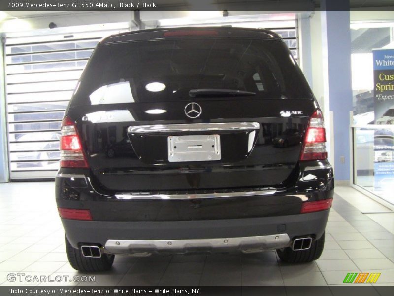 Black / Black 2009 Mercedes-Benz GL 550 4Matic