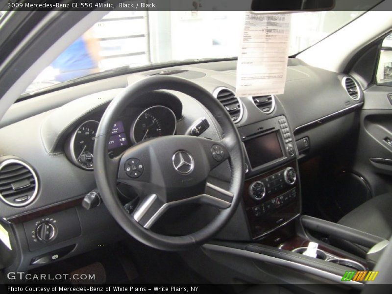 Black / Black 2009 Mercedes-Benz GL 550 4Matic