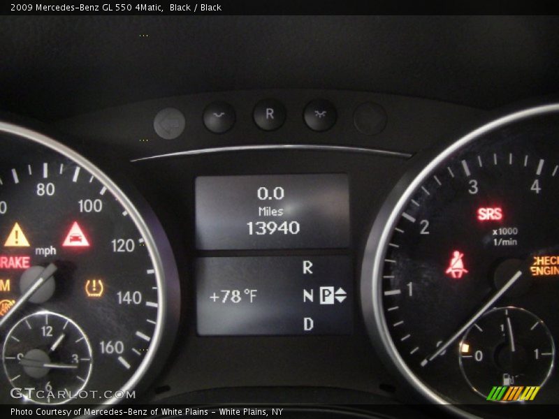 Black / Black 2009 Mercedes-Benz GL 550 4Matic