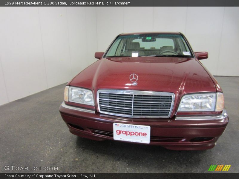 Bordeaux Red Metallic / Parchment 1999 Mercedes-Benz C 280 Sedan