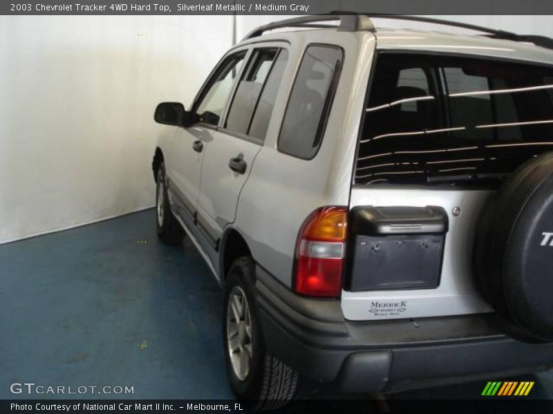 Silverleaf Metallic / Medium Gray 2003 Chevrolet Tracker 4WD Hard Top