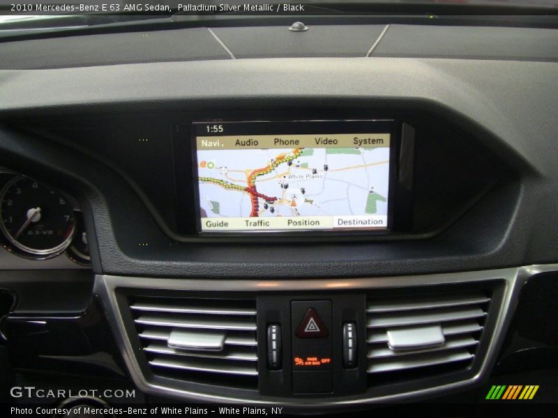 Navigation of 2010 E 63 AMG Sedan