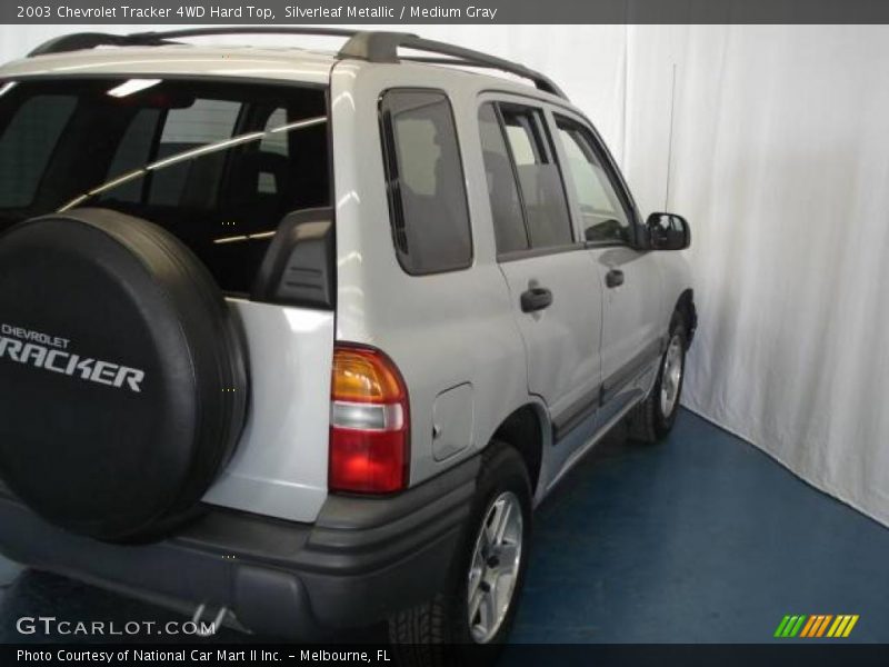 Silverleaf Metallic / Medium Gray 2003 Chevrolet Tracker 4WD Hard Top