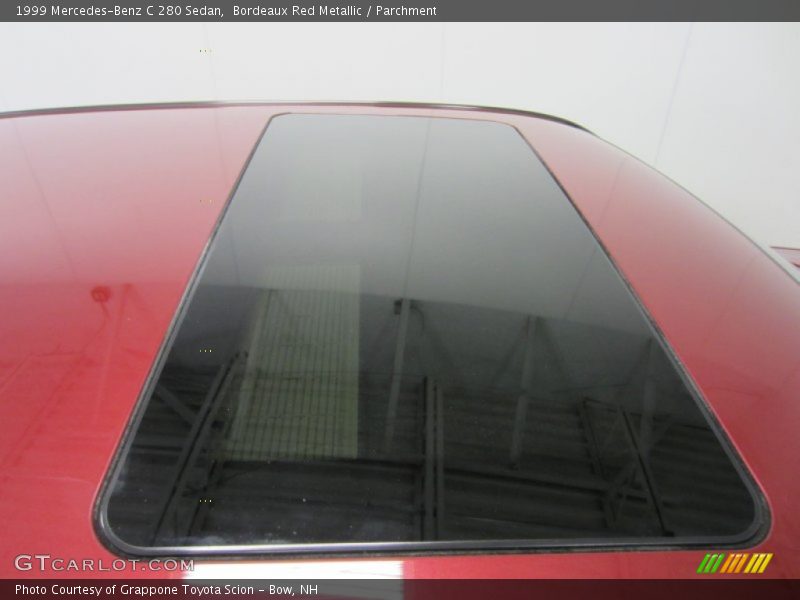 Bordeaux Red Metallic / Parchment 1999 Mercedes-Benz C 280 Sedan