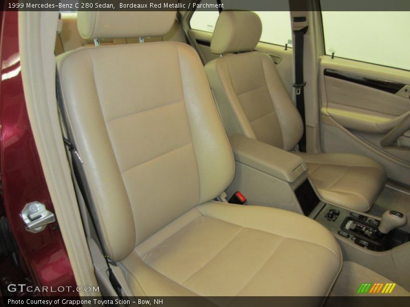 Bordeaux Red Metallic / Parchment 1999 Mercedes-Benz C 280 Sedan