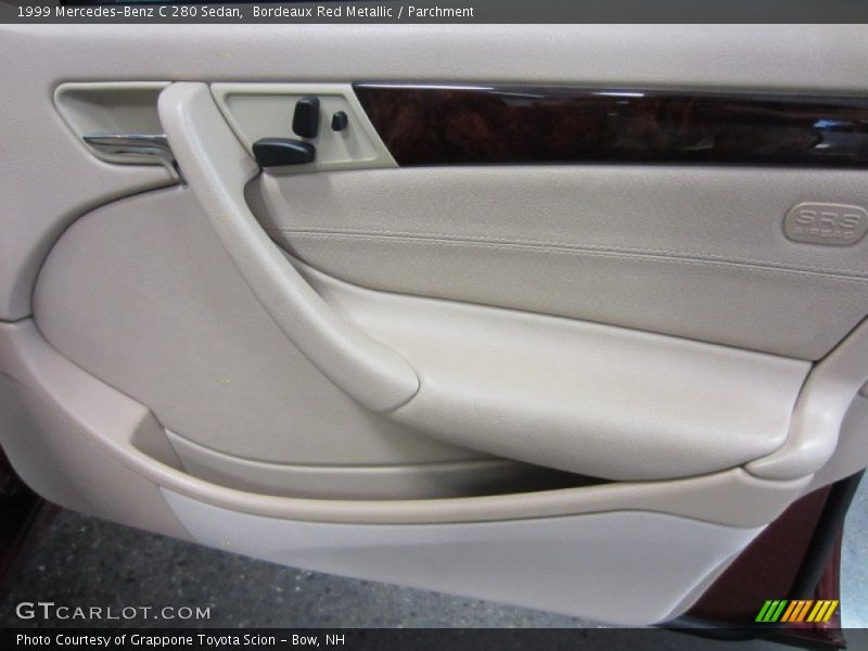 Bordeaux Red Metallic / Parchment 1999 Mercedes-Benz C 280 Sedan