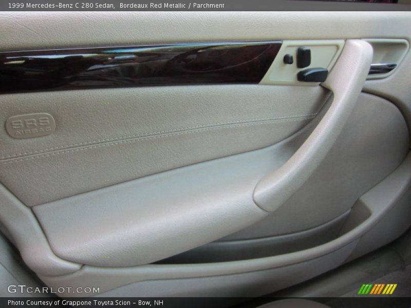 Bordeaux Red Metallic / Parchment 1999 Mercedes-Benz C 280 Sedan