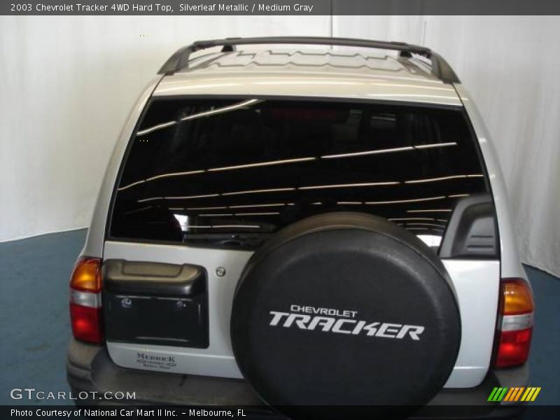 Silverleaf Metallic / Medium Gray 2003 Chevrolet Tracker 4WD Hard Top