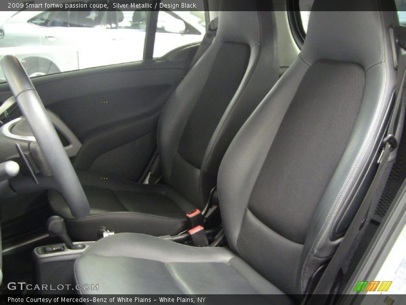  2009 fortwo passion coupe Design Black Interior