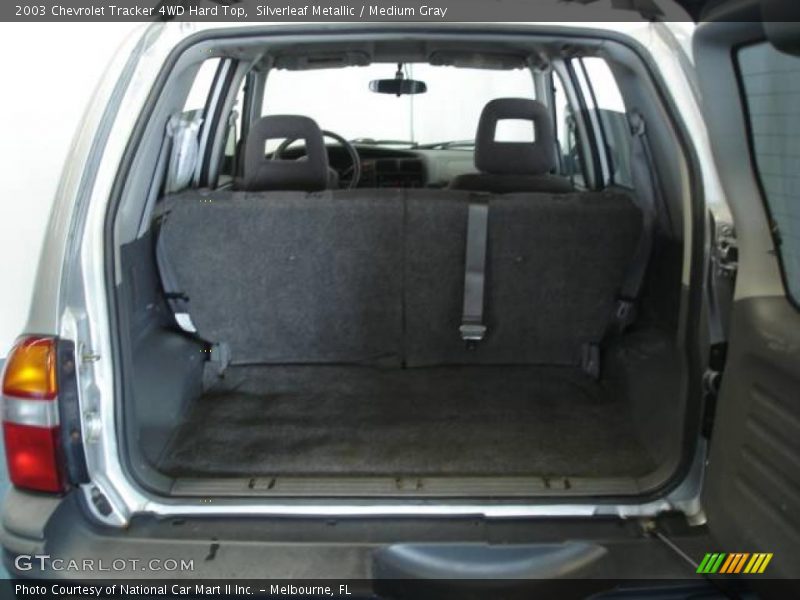 Silverleaf Metallic / Medium Gray 2003 Chevrolet Tracker 4WD Hard Top
