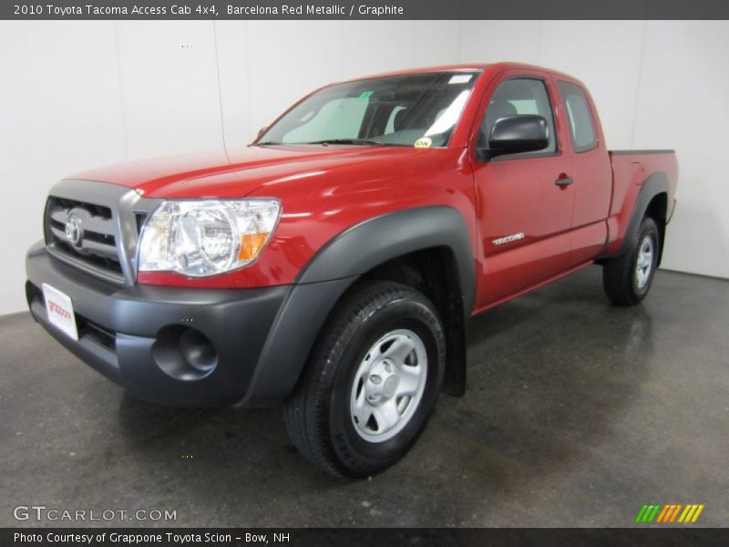 Barcelona Red Metallic / Graphite 2010 Toyota Tacoma Access Cab 4x4