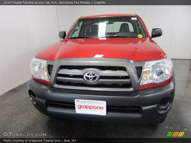 Barcelona Red Metallic / Graphite 2010 Toyota Tacoma Access Cab 4x4