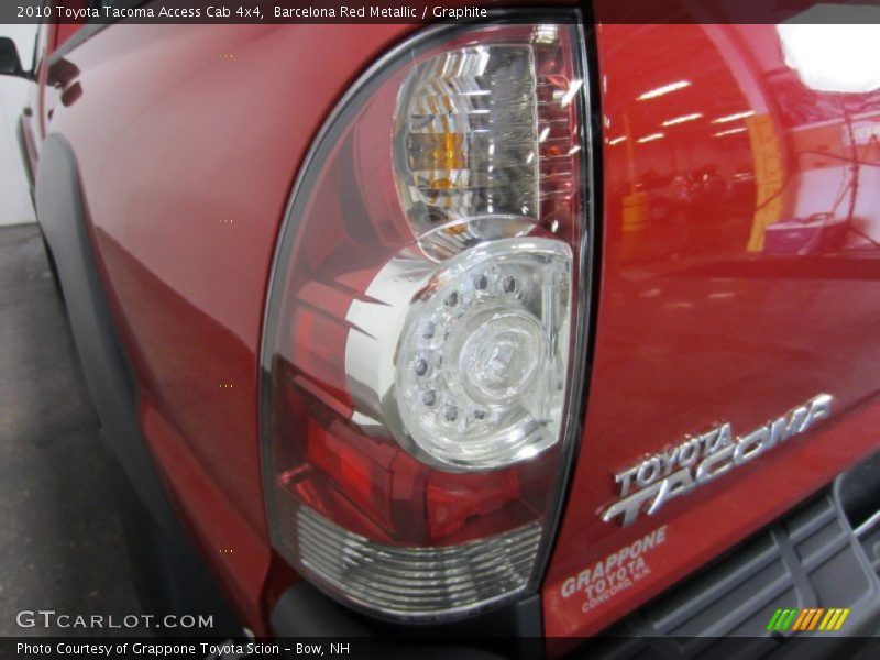 Barcelona Red Metallic / Graphite 2010 Toyota Tacoma Access Cab 4x4